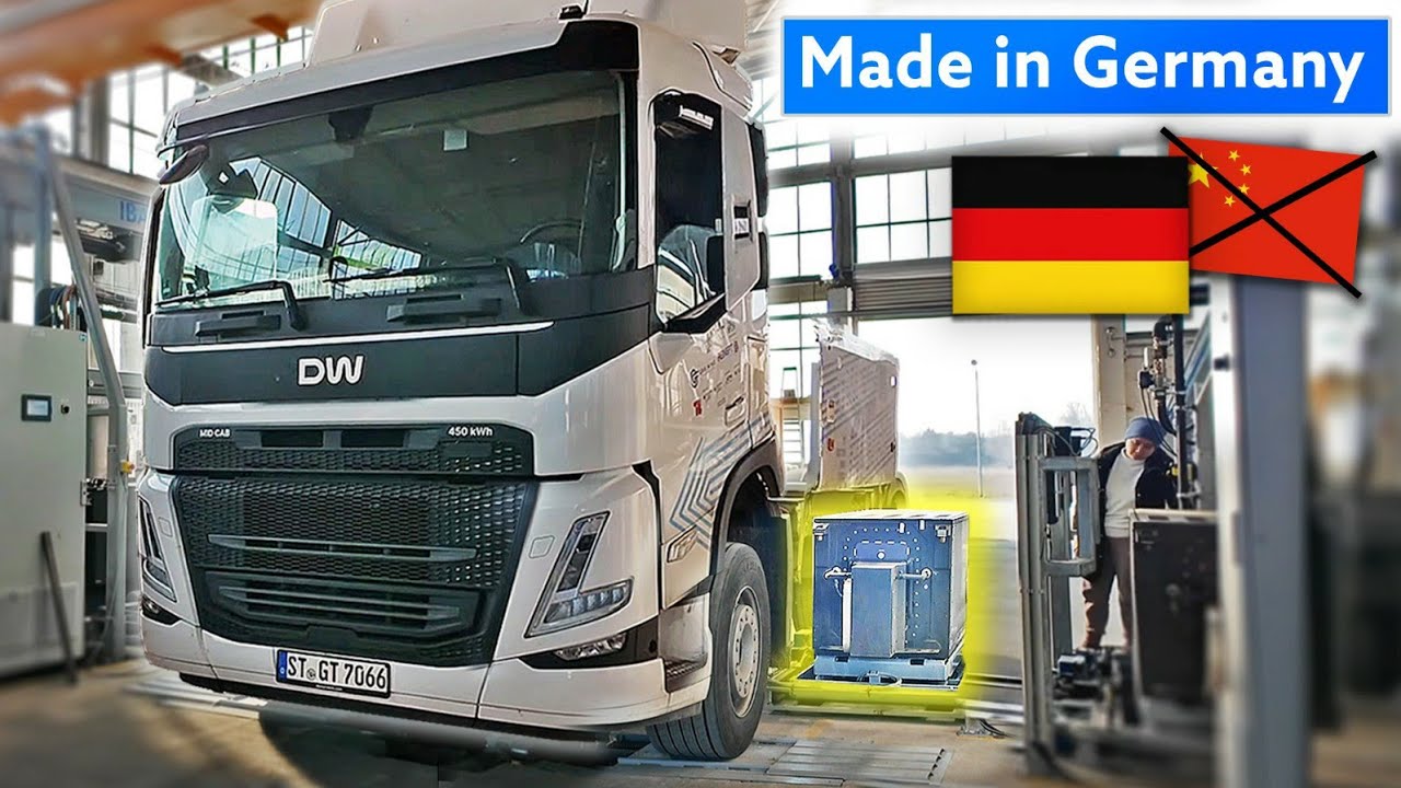 Dieser Elektro-LKW kann in 10 Minuten seinen Akku tauschen