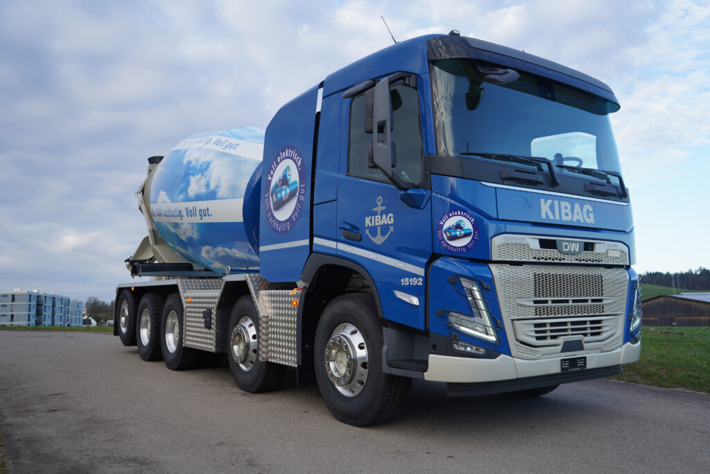 Concrete mixer Kibag | Designwerk Technologies AG