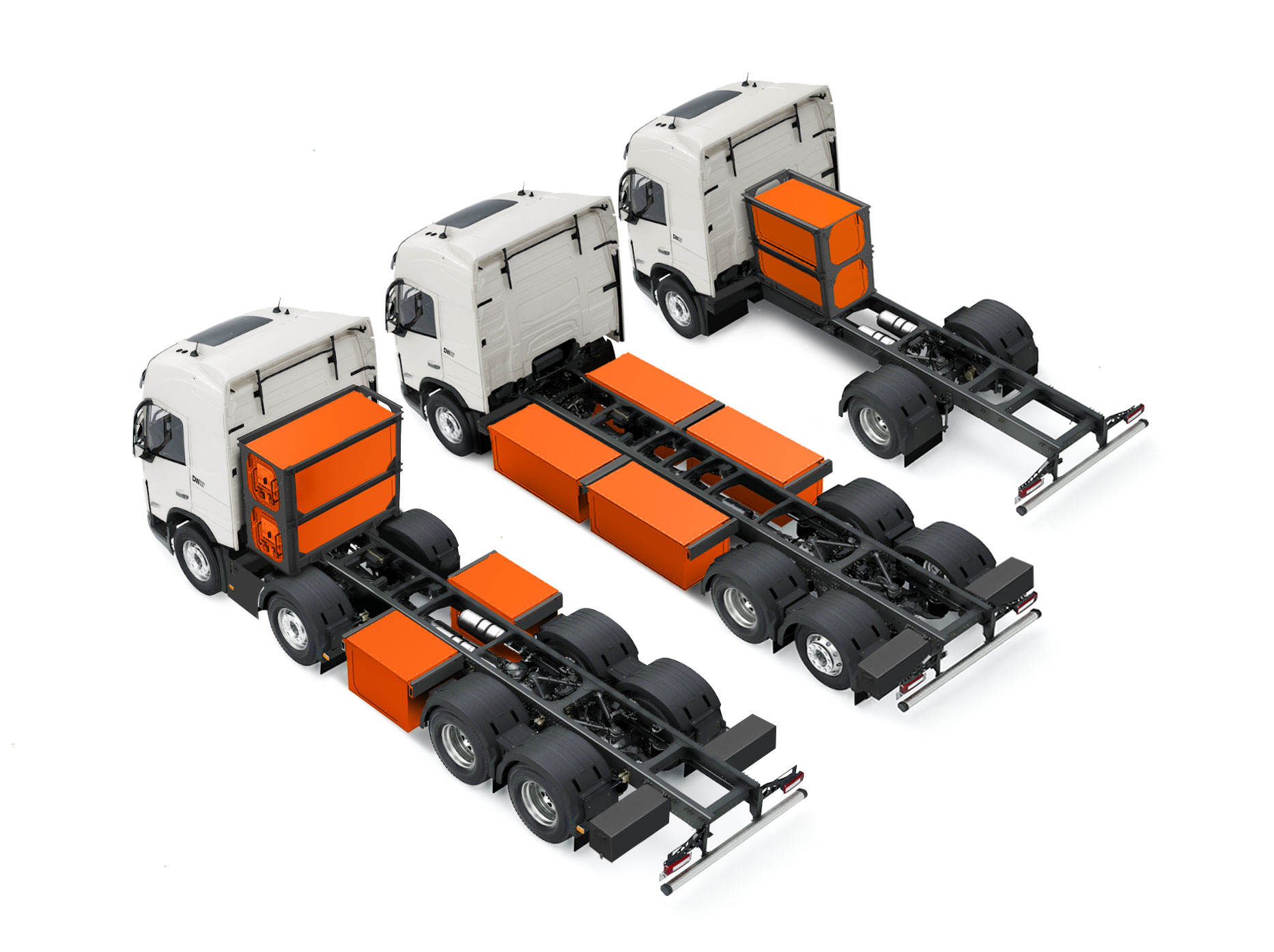 Batteriekonfiguration bei vier-Achsern | Designwerk Technologies AG