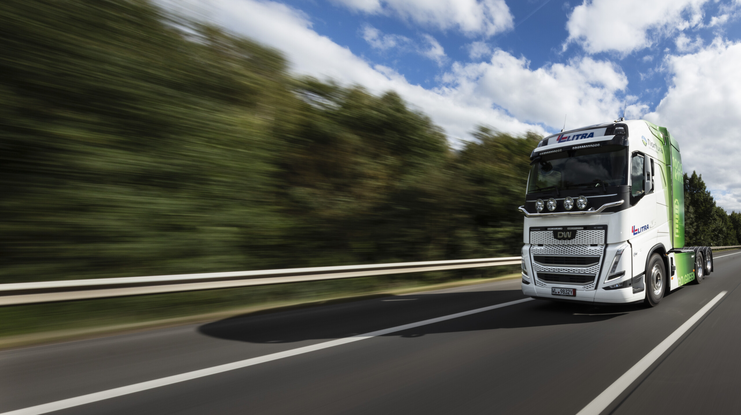 Erste Elektro-LKW mit 1000 kWh Batteriekapazität