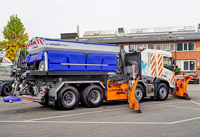 Erstes elektrisches Winterdienstfahrzeug