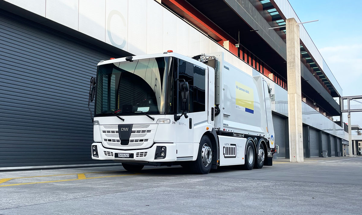 Elektrolastwagen LOW CAB Collect 6x2R 450E erz