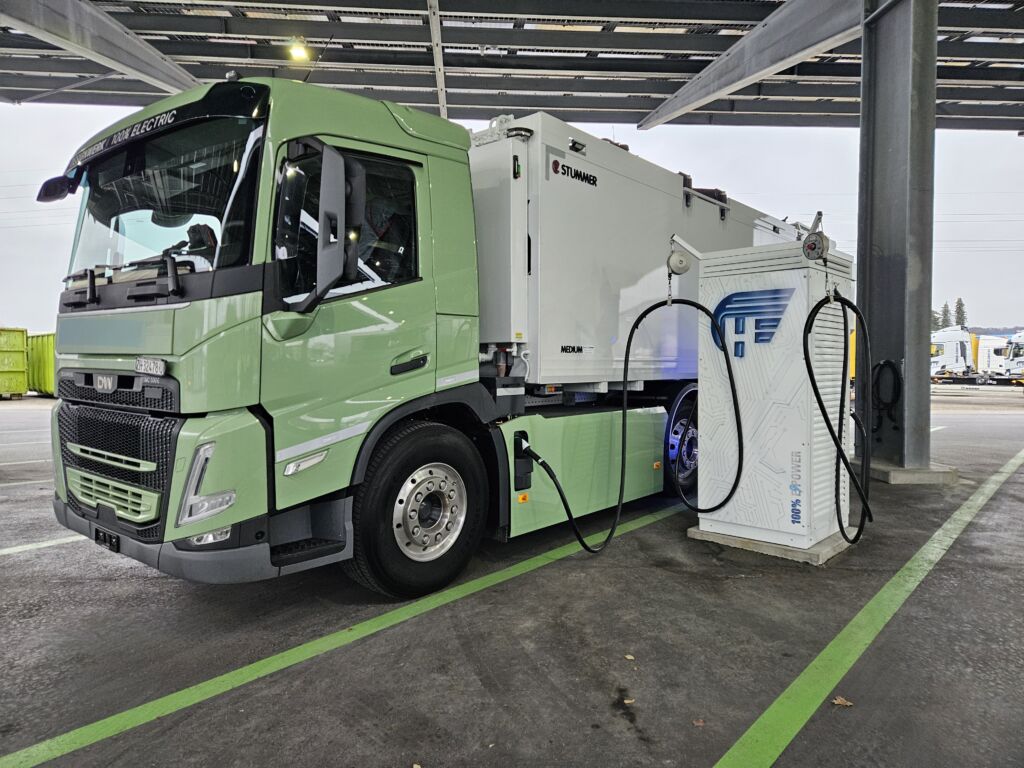 Elektro-LKW für die Entsorgungslogistik