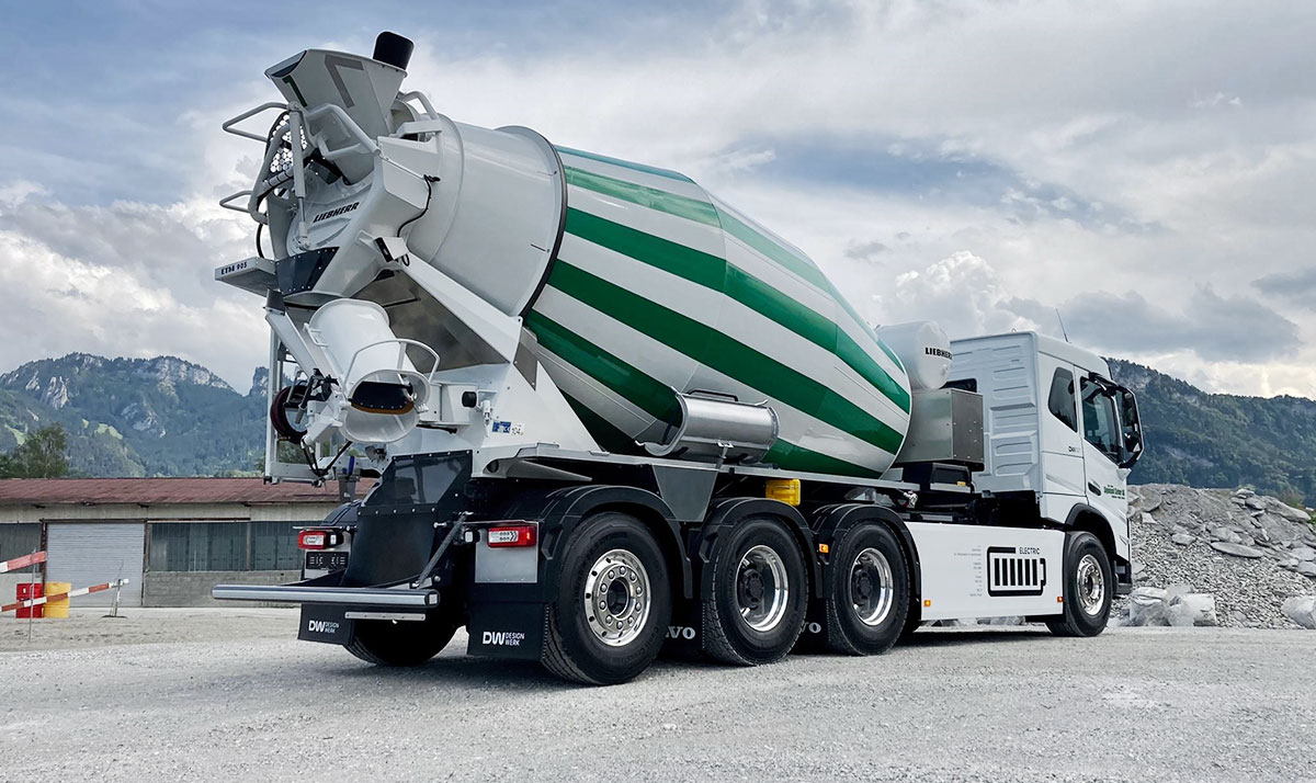 Elektrischer Fahrmischer Designwerk MC Concrete 8x4R - Sigmund Sieber