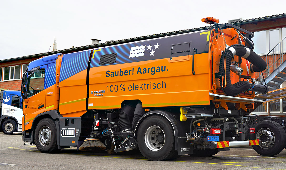 Designwerk MID CAB Sweeper 4x2R - Kanton Aargau