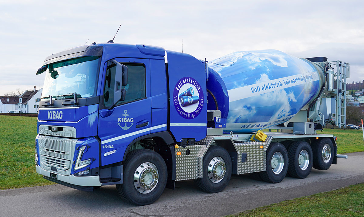 Elektrischer Fahrmischer Designwerk MC Concrete 10x4R - Vigier 