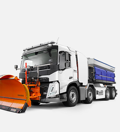 Elektrischer Designwerk MC Snow Plow 8x4R mit Schneepflug für kommunale Winterdienste
