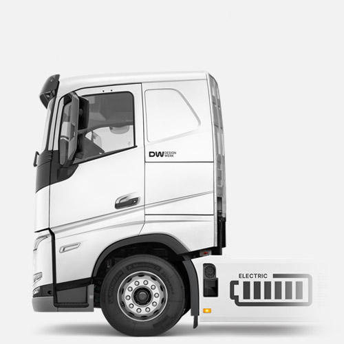 E Lkw High Cab Schlafkabine Tief