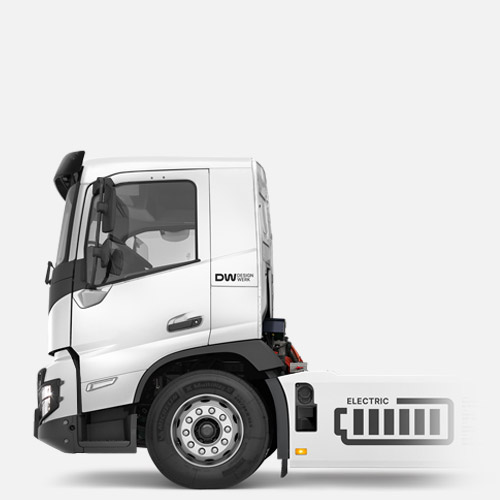 E Lkw Mid Cab X Tageskabine Tief