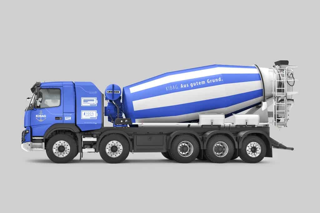 Elektro Betonfahrmischer Kibag Pressemitteilung Designwerk