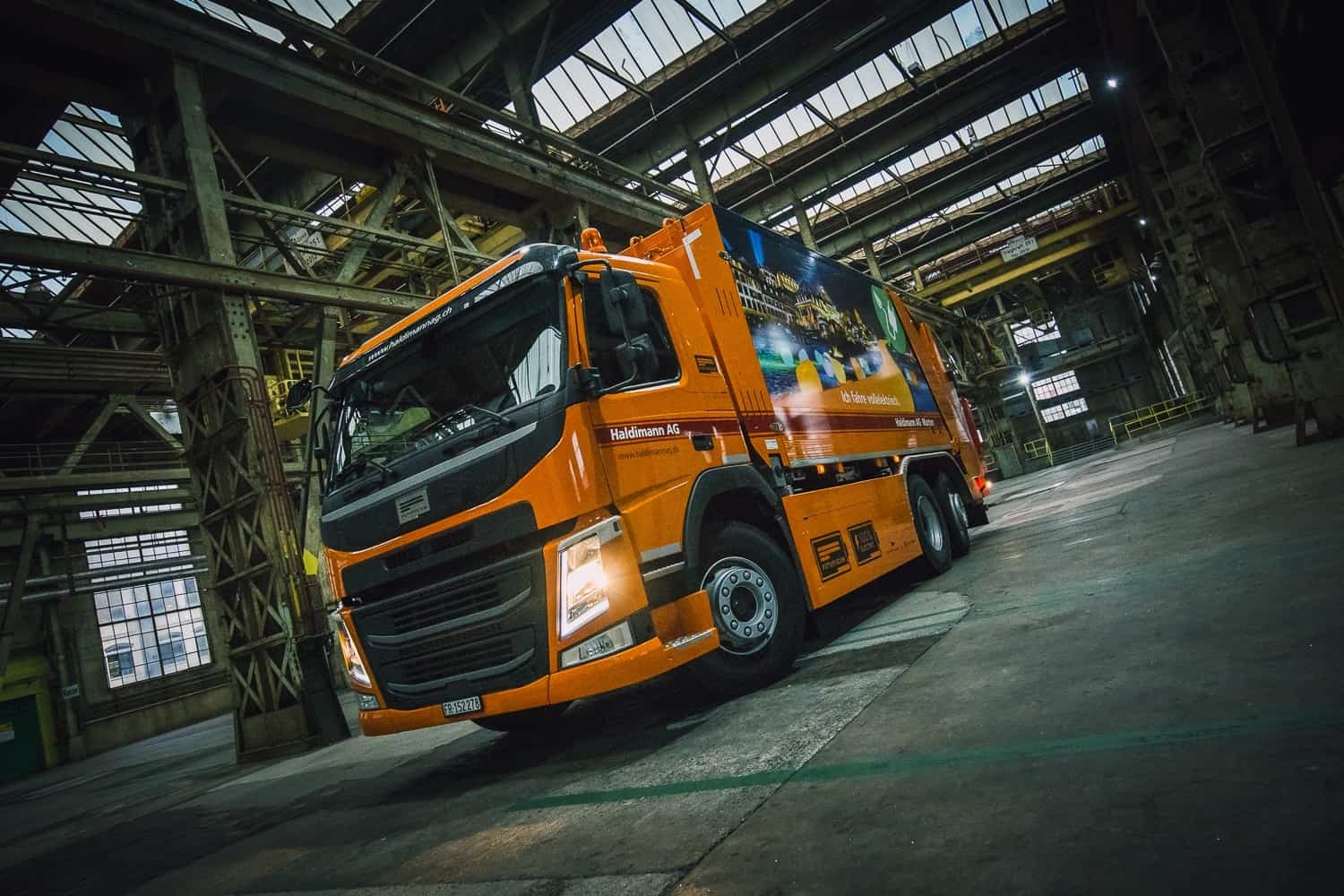 Elektrolastkraftwagen Collect 26e Firma Haldimann Pressemitteilung Designwerk