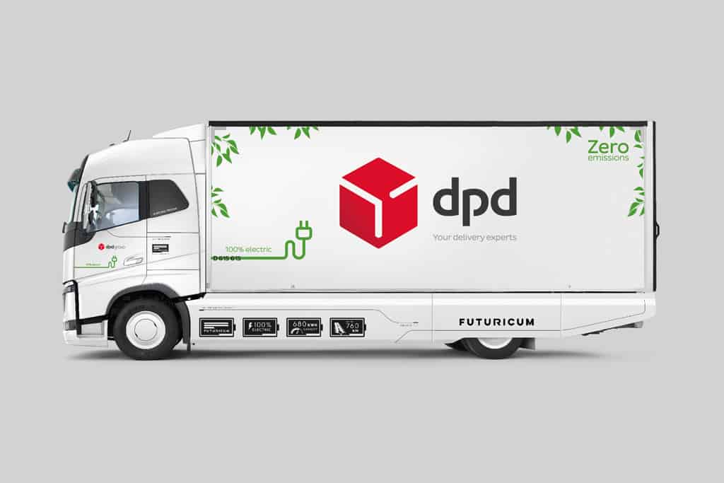 Elektrolastwagen Logistics Fuer Dpd Schweiz Pressemitteilung Designwerk