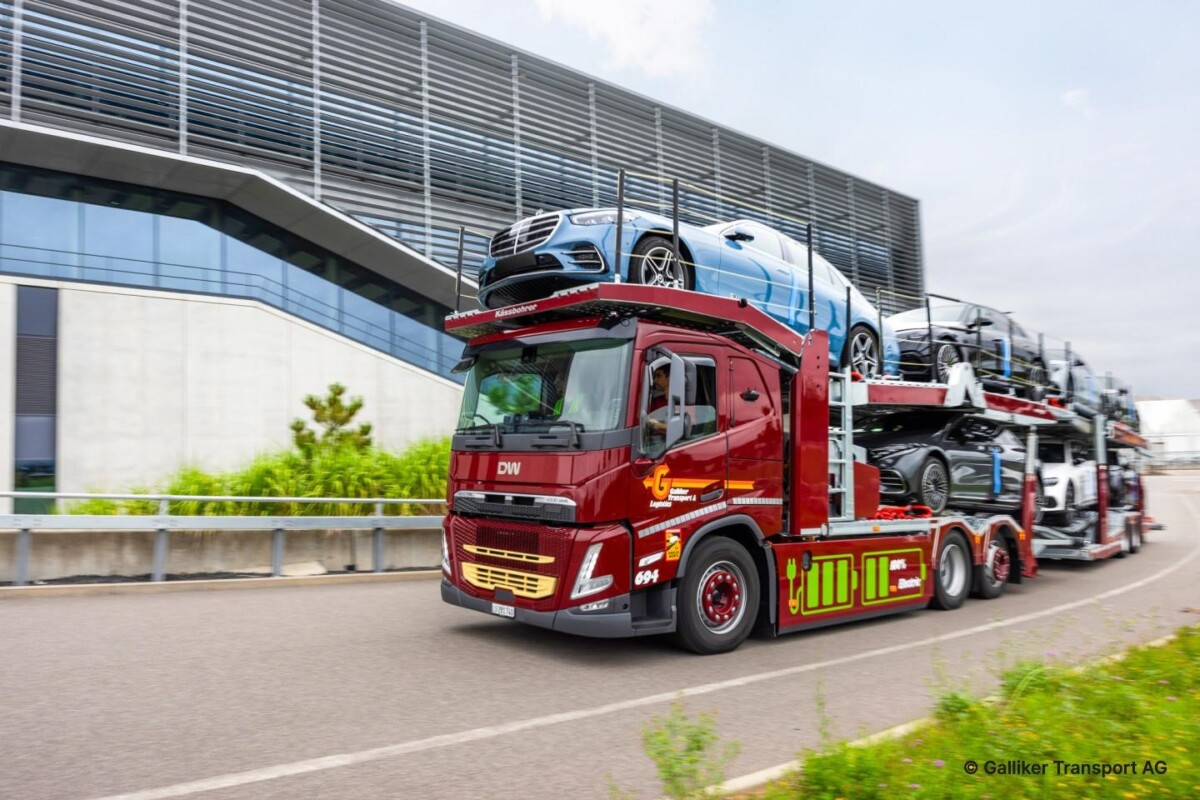 Galliker Transport AG Autotransporter von Designwerk