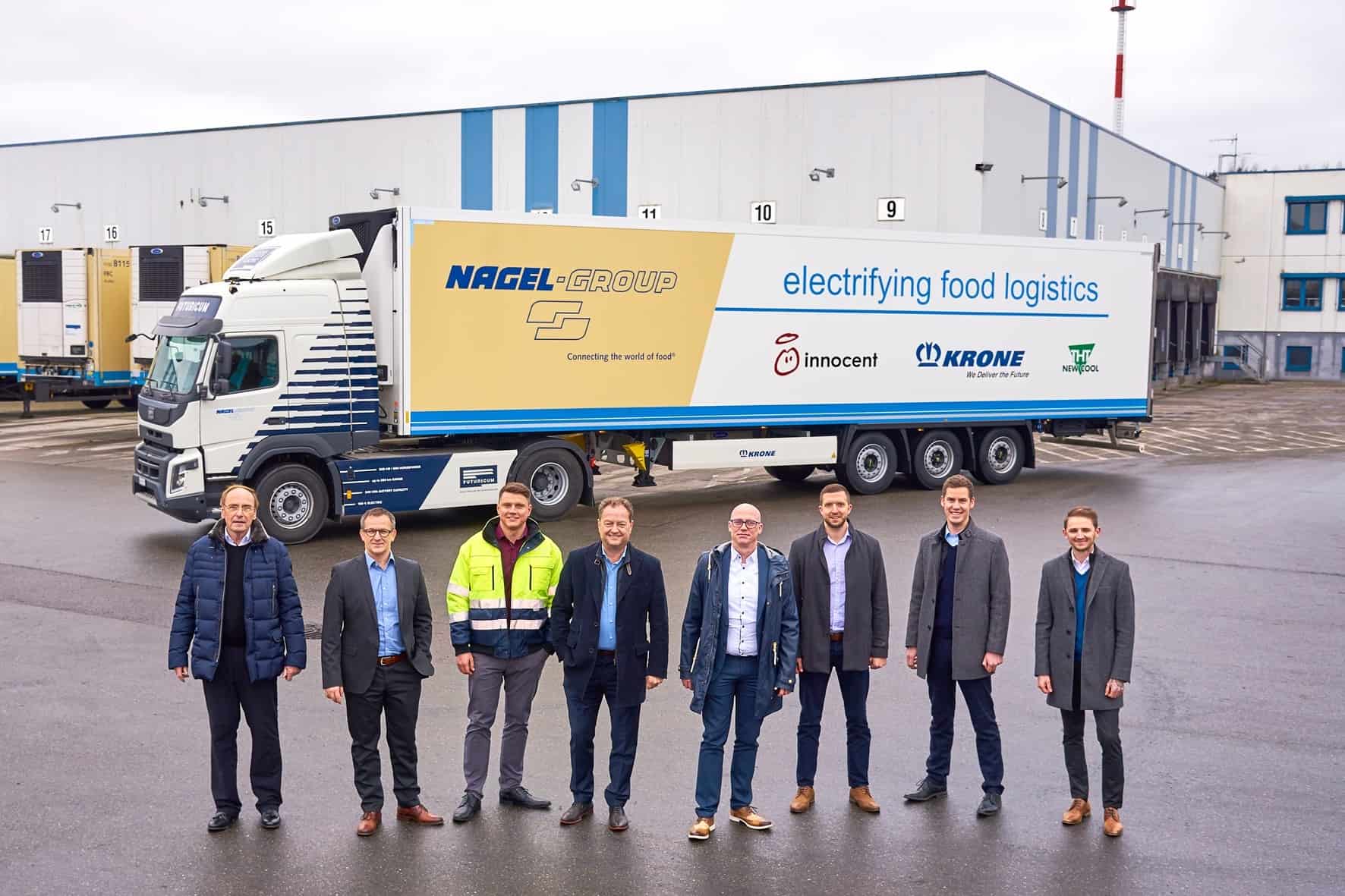 Test Eines Elektrolastkraftwagen Von Designwerk Durch Nagel Group Fuer Kuehllogistik Pressemitteilung Designwerk